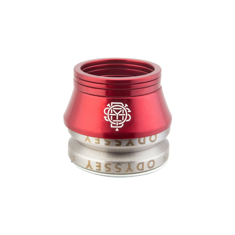 Odyssey Pro Conical Headset - Anodized Red - Downtown Bicycle Works 