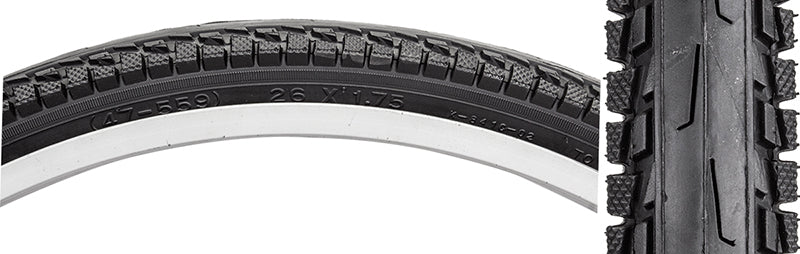 Sunlite City Komfort Tire - 26 x 1.75" - Downtown Bicycle Works 