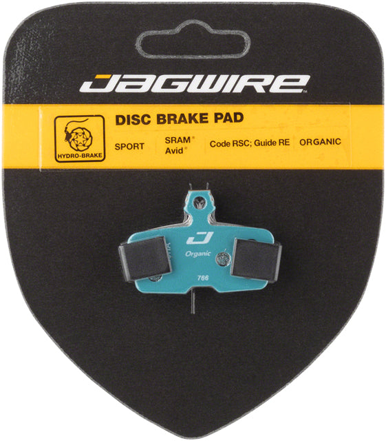 Jagwire Sport Organic Disc Brake Pads For SRAM Code RSC - Downtown Bicycle Works 