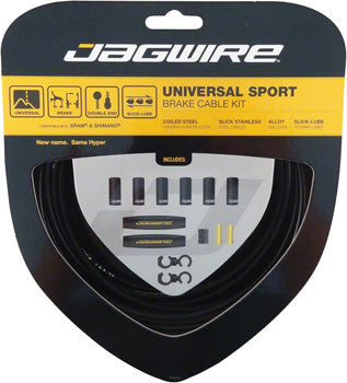Jagwire Universal Sport Brake Cable Kit, Black - Downtown Bicycle Works 