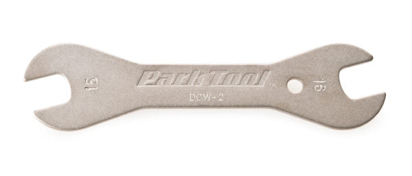 Park Tool DCW-2 Double-Ended Cone Wrench (15mm and 16mm) - Downtown Bicycle Works 