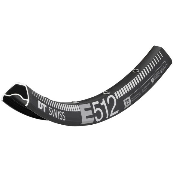 DT Swiss E 512 27.5" Rim - Black (28H) - Downtown Bicycle Works 