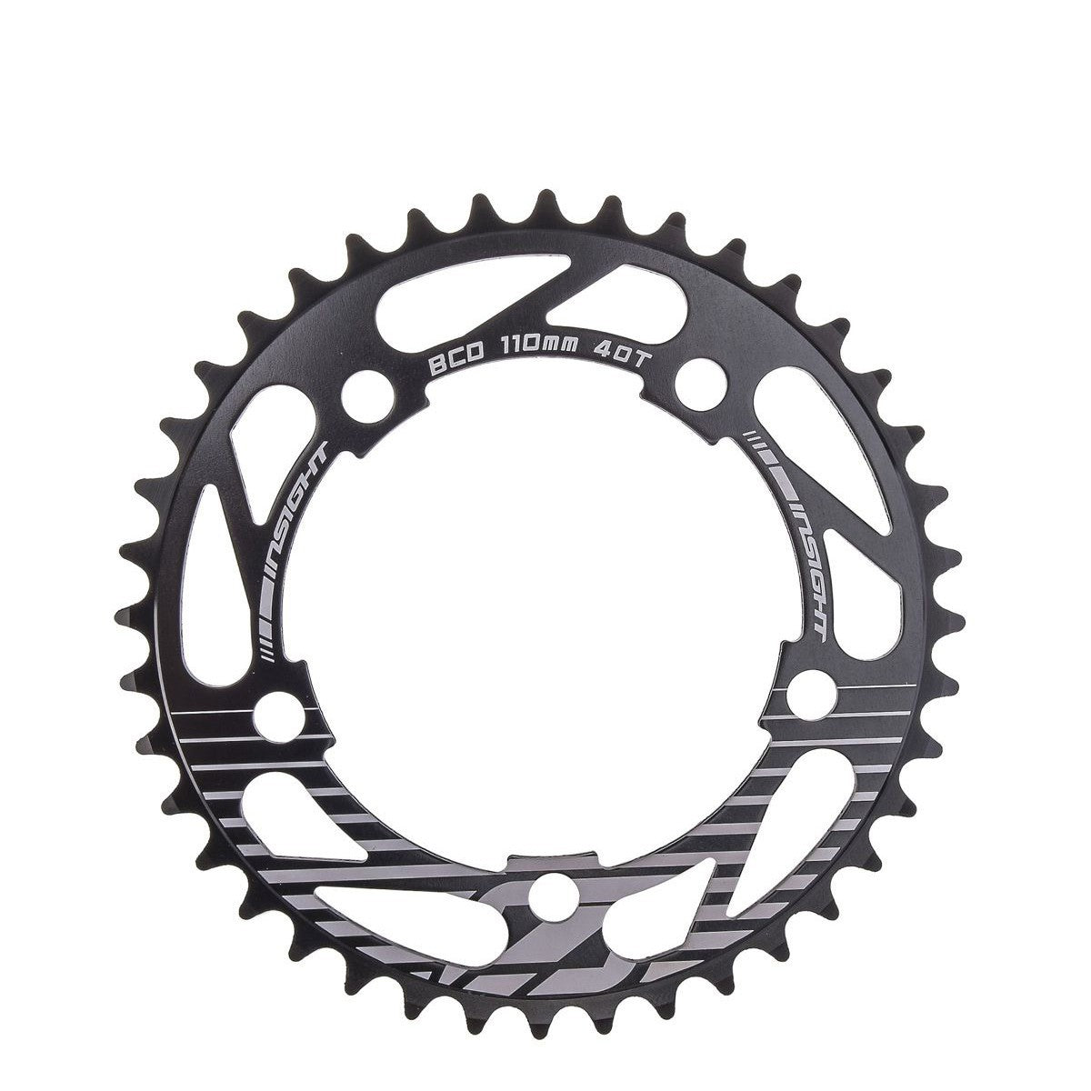 Insight 5 Bolt 110mm Chainring In Black - Downtown Bicycle Works 