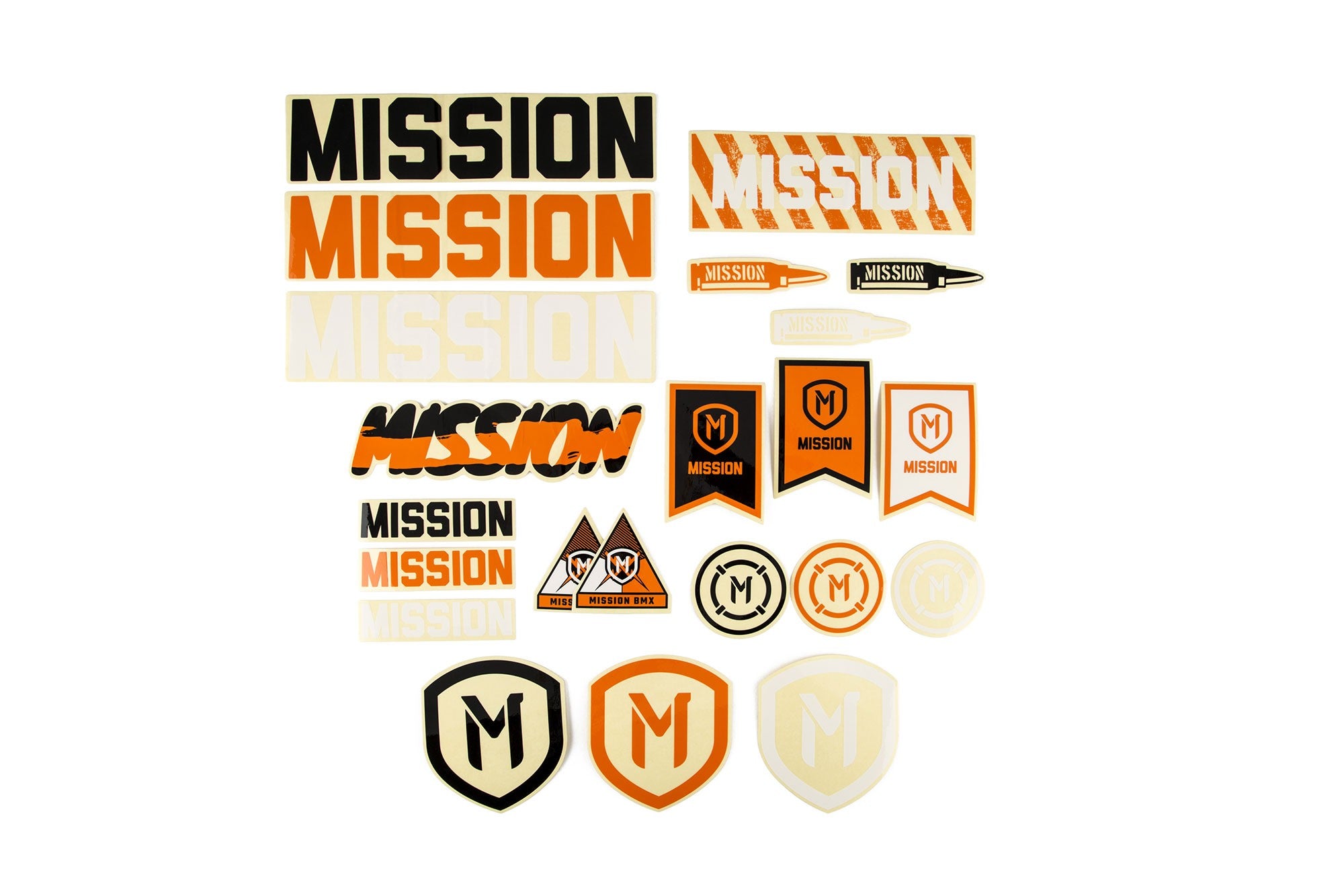 Mission 2018 Assorted Sticker Pack - Downtown Bicycle Works 