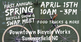 First Annual Bicycle Show and Swap Meet