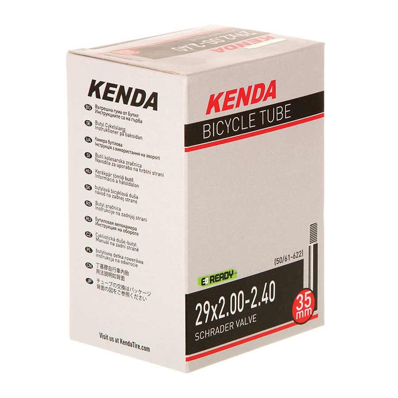 Kenda Standard Schrader Valve Tube - 29 x 2.00-2.40 - Downtown Bicycle Works 