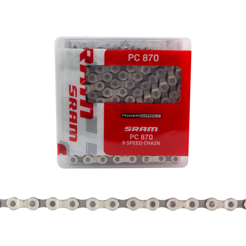 SRAM PC-870 Chain - 6, 7, 8-Speed (Silver)