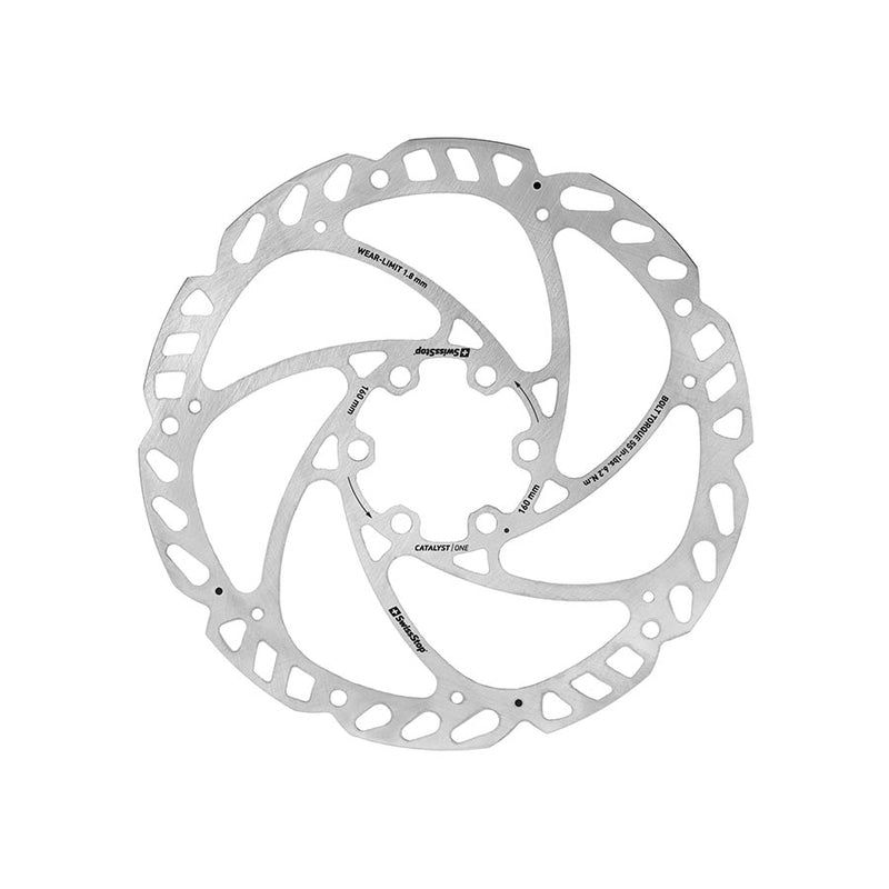 SwissStop Catalyst One Disc Rotor - 160mm Or 180mm (6-Bolt) - Downtown Bicycle Works 