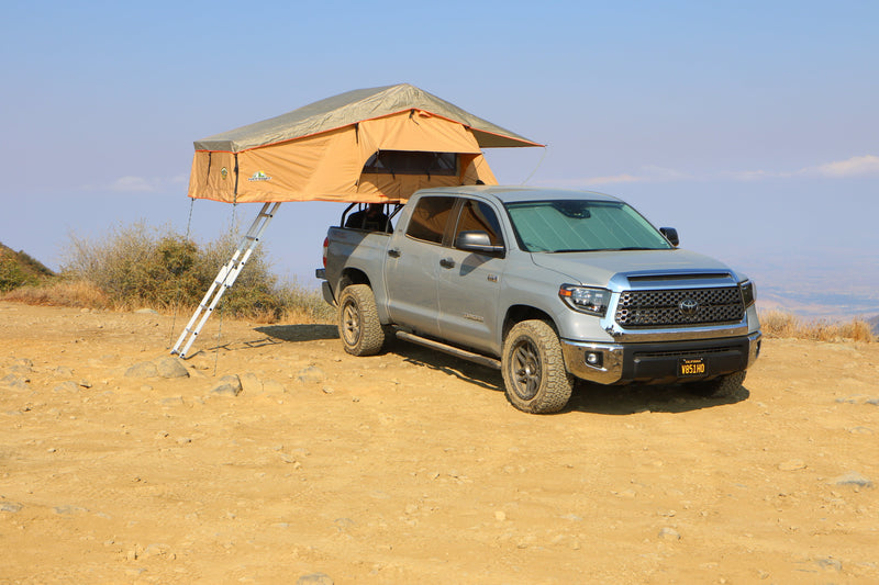 Ranger 65 Softshell Rooftop Tent – 3 Person – Tan – Heavy-Duty Overland Gear