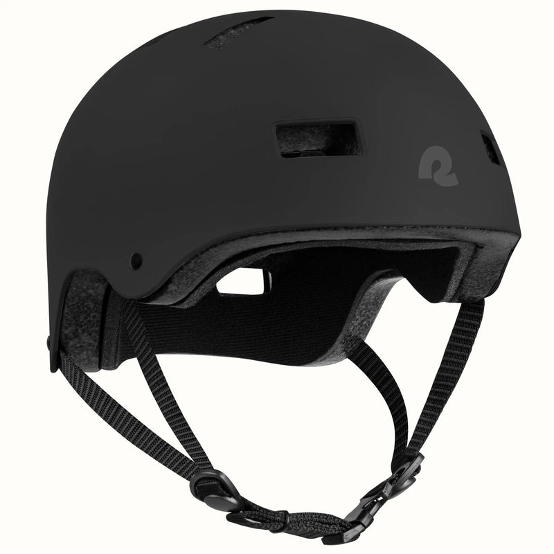 Retrospec Dakota Bike & Skate Helmet - Matte Black (S/M Or M/L)
