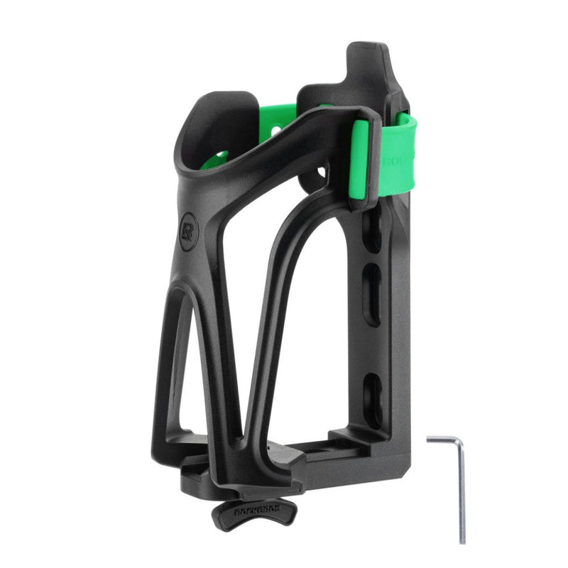 ROCKBROS Adjustable Water Bottle Holder for 2.3-3" Bottles, Bike & Motorcycle Mount