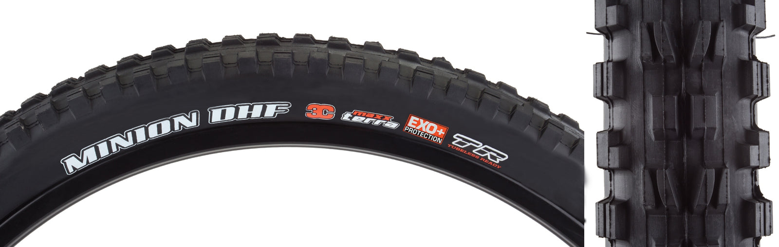 Maxxis Minion DHF Folding Tire - 27.5 x 2.5 (EXO+/TR/WT/TERRA)