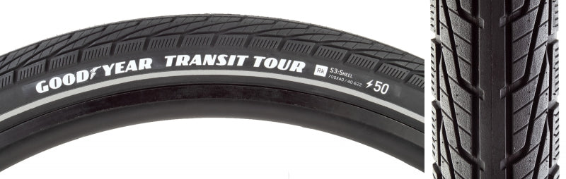 Goodyear Transit Tour S3 Tire - 700 x 40" - Downtown Bicycle Works 
