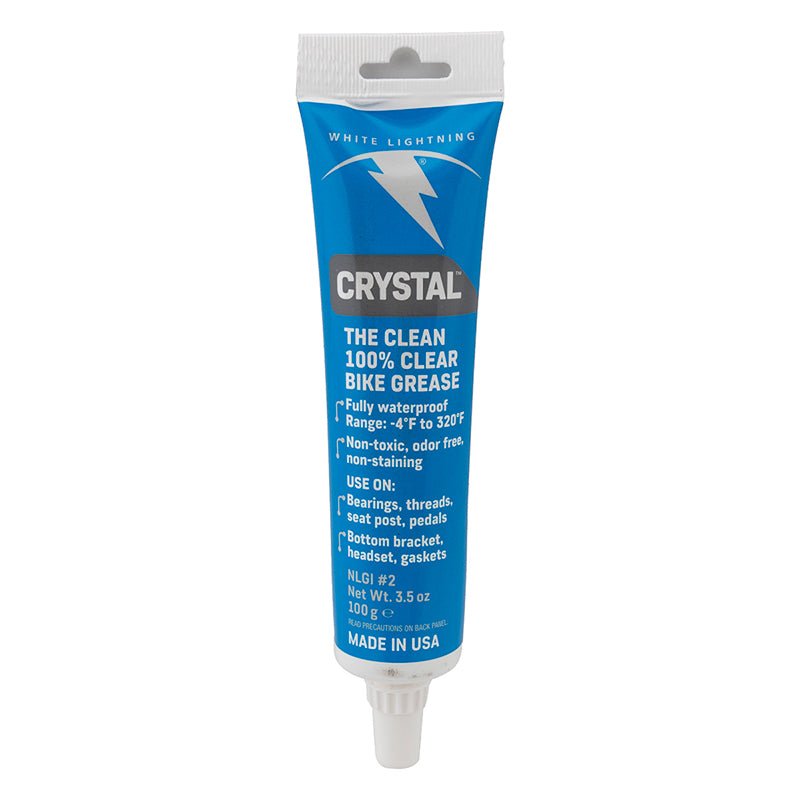 White Lightning Crystal Grease Tube - 3.5oz - Downtown Bicycle Works 