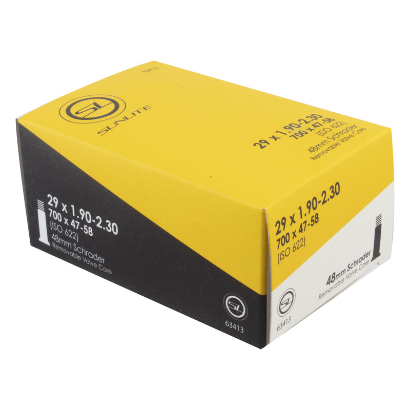 Sunlite Standard Schrader Valve Tube - 29x1.90-2.30 (48mm)
