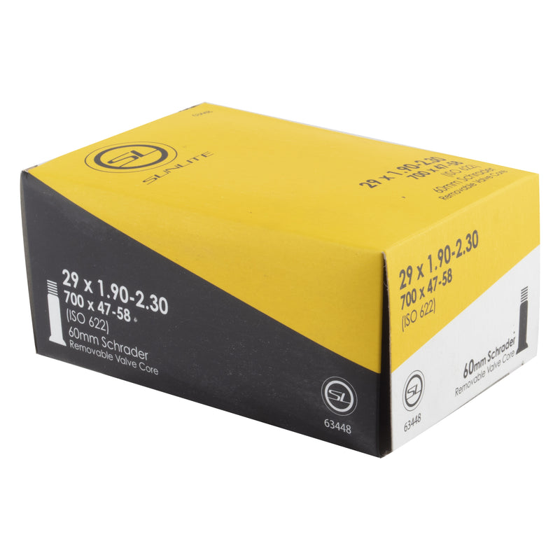 Sunlite Standard Schrader Valve Tube - 29x1.90-2.30  (60mm)