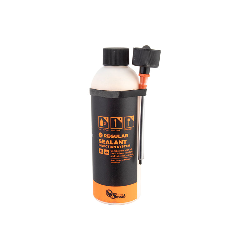 Orange Seal Tubeless Tire Sealant with Twist Lock Applicator - 8oz - Downtown Bicycle Works 