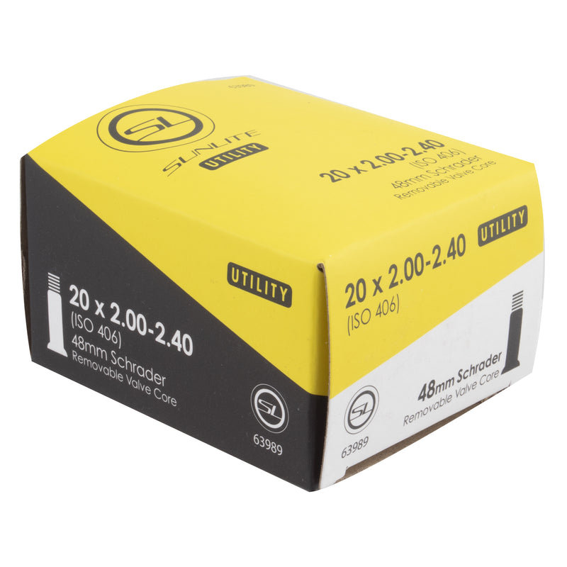 Sunlite Standard Schrader Valve Tube - 20x2.00-2.25 (48mm)