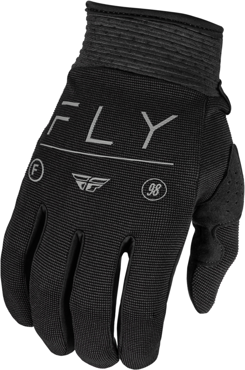Fly Racing F-16 Youth Gloves - Black/Charcoal