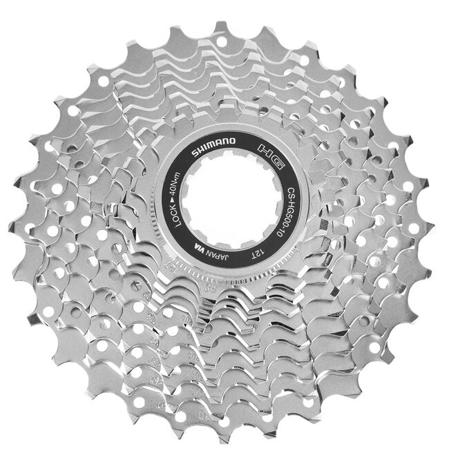 Shimano CS-HG500-10 Cassette - 10-SPD (12-28T) - Downtown Bicycle Works 