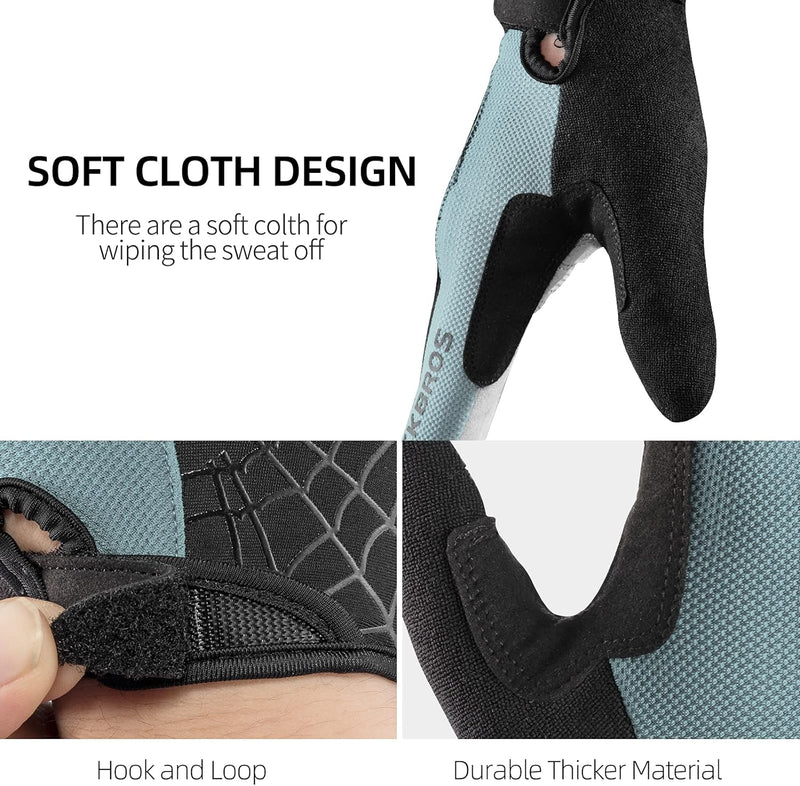 ROCKBROS Windproof Touch Screen Riding MTB Bike Gloves
