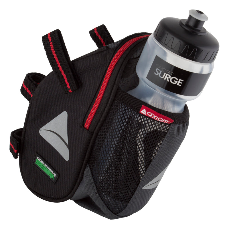 Axiom Seymour Oceanweave Wedge 1.3 H2O Saddle Bag: Black