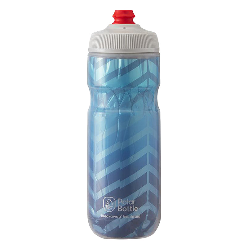 Polar Bottles Breakaway Bolt Insulated Water Bottle - 20oz (Cobalt Blue/Silver) - Downtown Bicycle Works 
