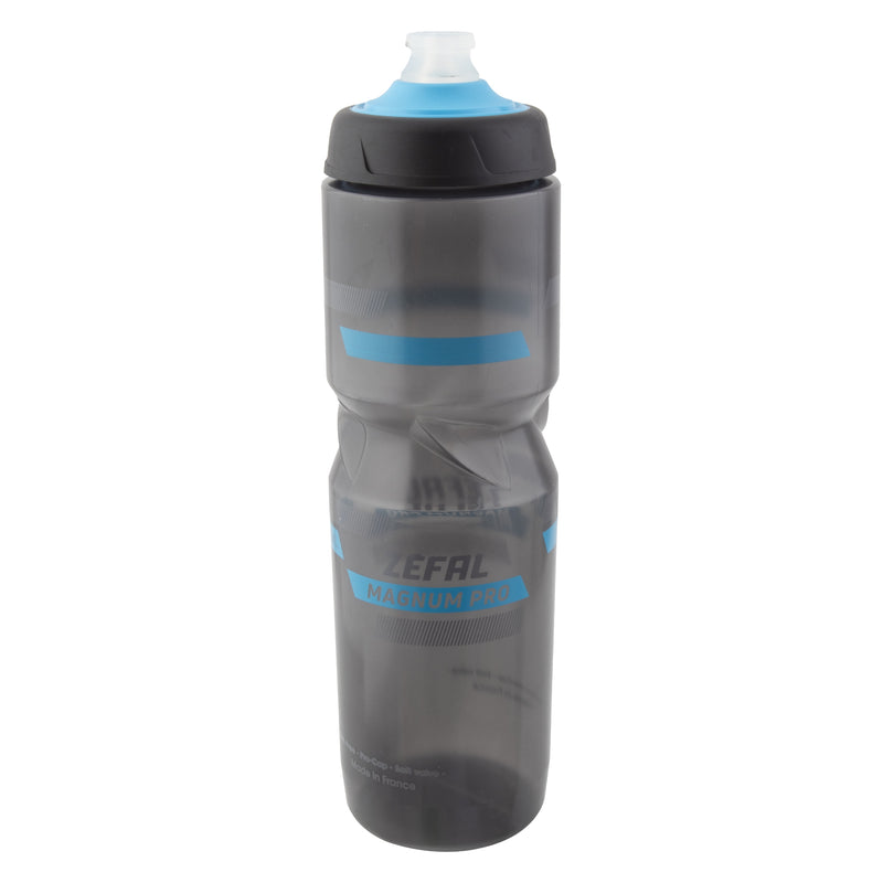 Zefal Magnum Pro Water Bottle - Black/Grey/Blue (33oz)
