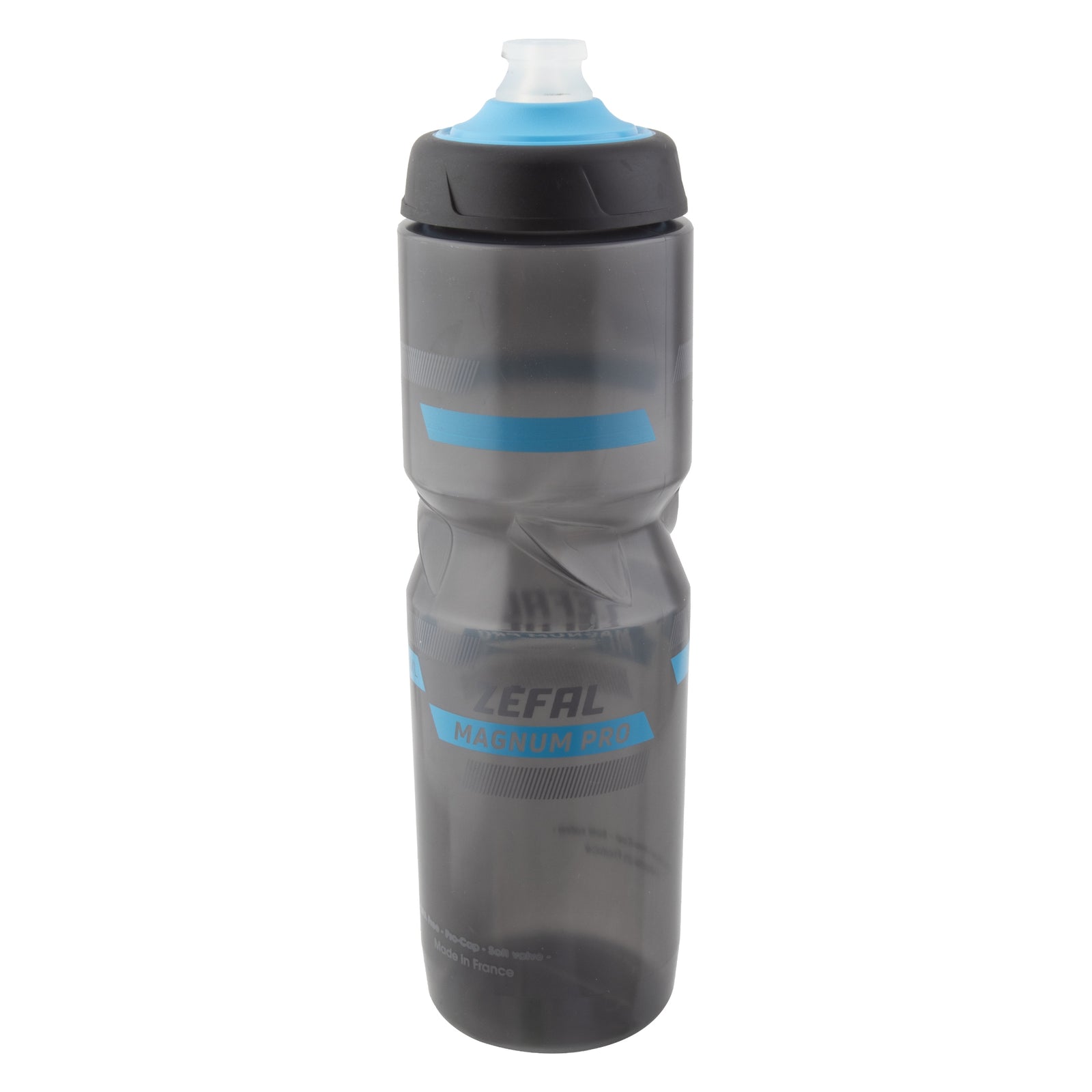Zefal Magnum Pro Water Bottle - Black/Grey/Blue (33oz)