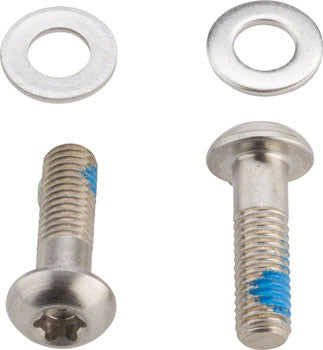 SRAM Flat Mount Disc Caliper Bracket Bolts 17mm Stainless Steel - Downtown Bicycle Works 