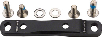 SRAM 0/20mm Flat Mount Disc Brake Adaptor, Fits 140 and 160mm Front Rotors - Downtown Bicycle Works 