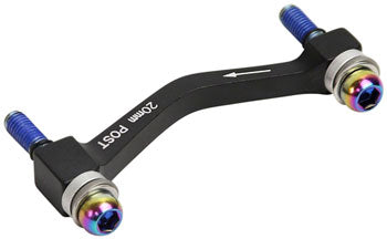SRAM Post Bracket 20P Standard Mount - Stainless Steel Rainbow Bolts - Downtown Bicycle Works 