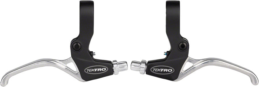 Tektro TS325 Brake Lever Set - Black/Silver - Downtown Bicycle Works 