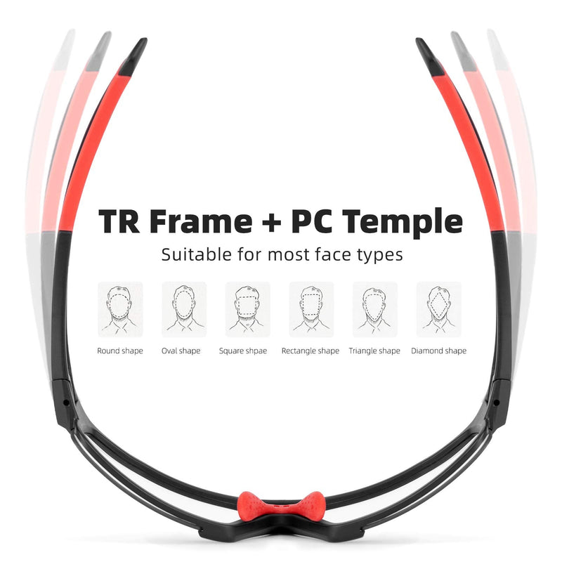 Adaptive Photochromic Cycling Sunglasses (UV400 Lens)