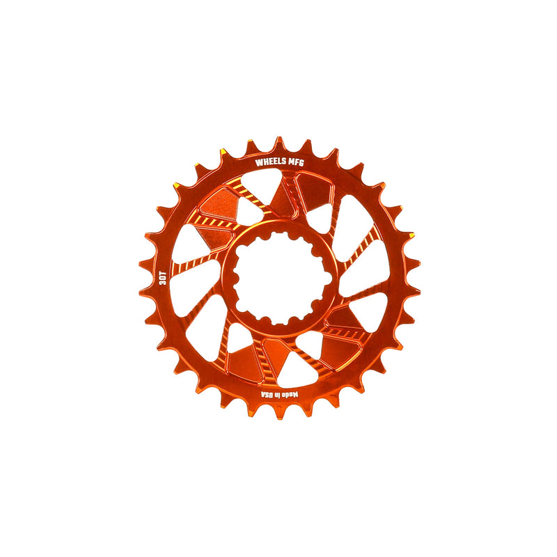 Direct Mount Chainrings for SRAM 3-bolt Cranks - T-Type Tooth Pattern