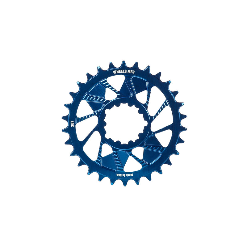 Direct Mount Chainrings for SRAM 3-bolt Cranks - T-Type Tooth Pattern