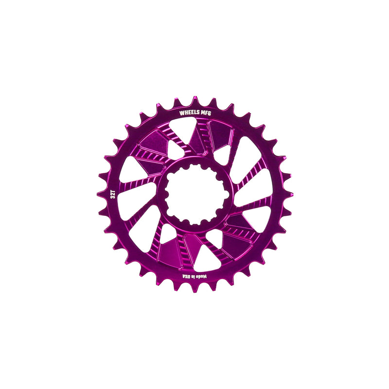 Direct Mount Chainrings for SRAM 3-bolt Cranks - T-Type Tooth Pattern