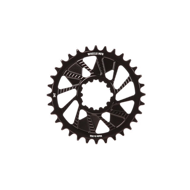 Direct Mount Chainrings for SRAM 3-bolt Cranks - T-Type Tooth Pattern