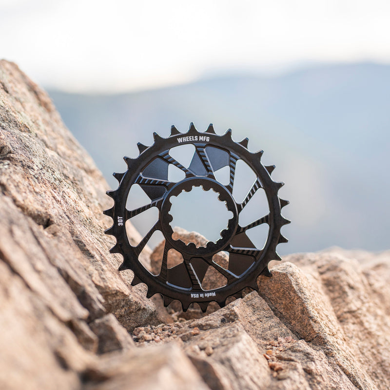 Direct Mount Chainrings for SRAM 3-bolt Cranks - T-Type Tooth Pattern
