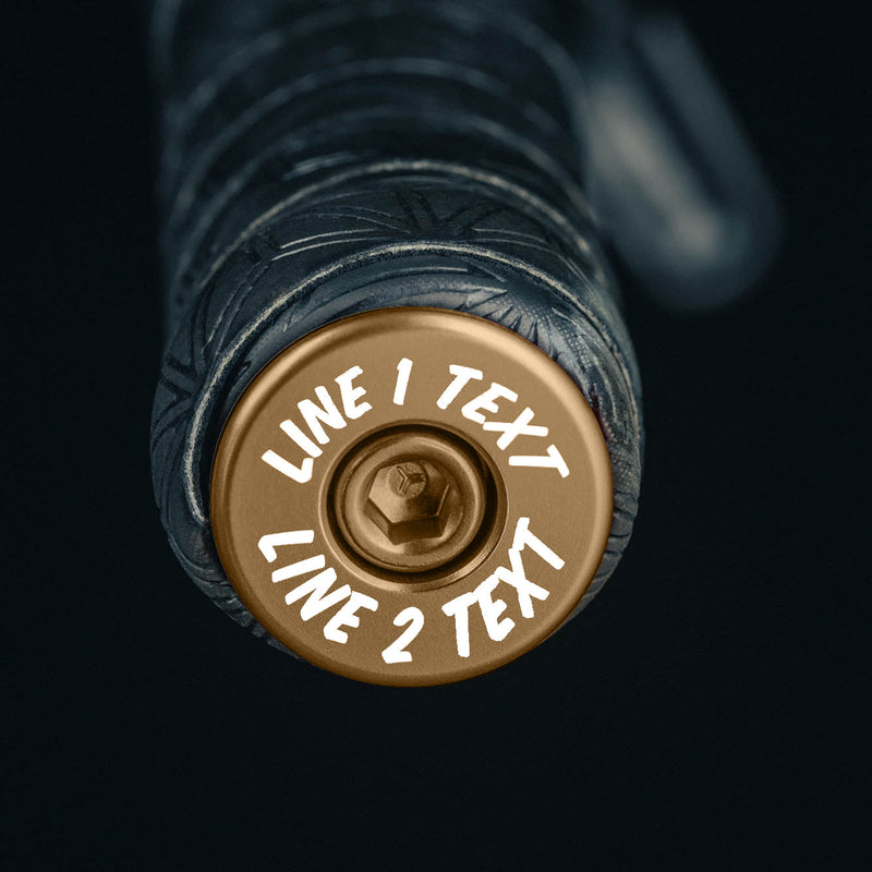 You Say It Best - Custom Text Bicycle Bar End Plugs