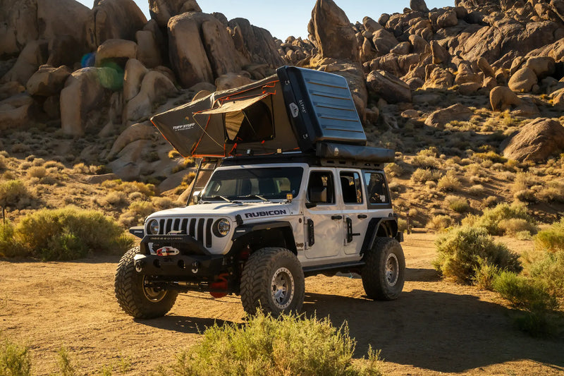 Alpha II Hardshell Rooftop Tent – ABS – 2 Person – Black – Lightweight Off-Road Tent