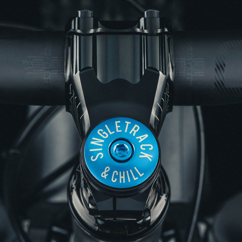 Singletrack & Chill Bicycle Headset Cap