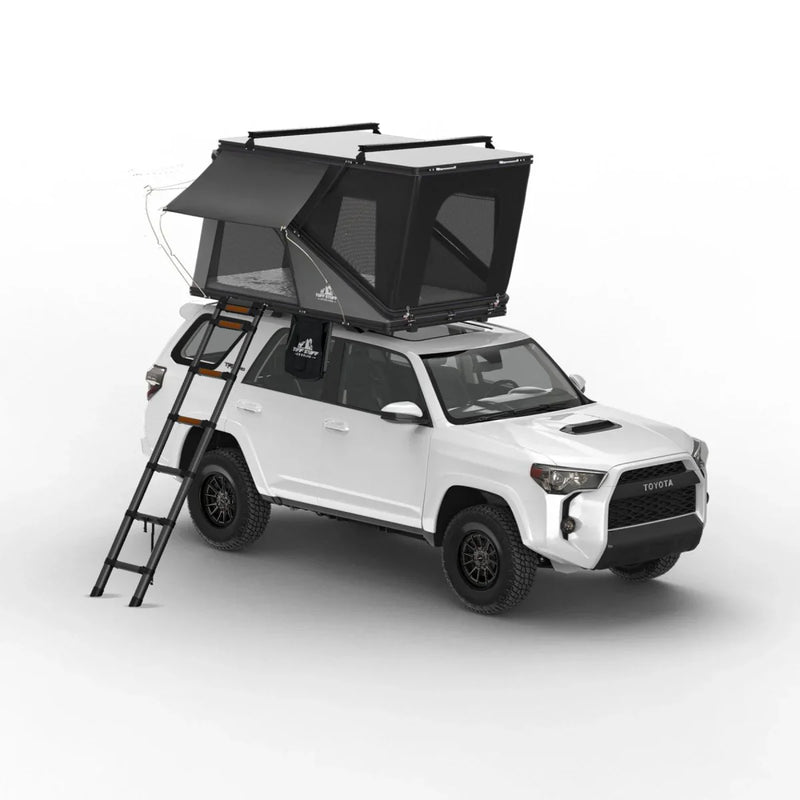 Alpine 51 Hardshell Rooftop Tent – Aluminum – 2 Person – Black – Compact Overland Design