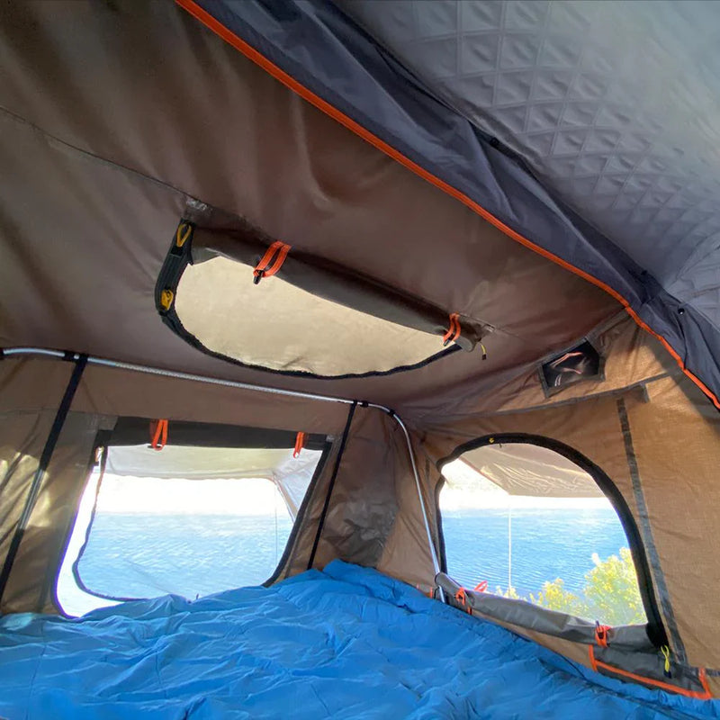 Alpha II Hardshell Rooftop Tent – ABS – 2 Person – Black – Lightweight Off-Road Tent