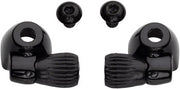 Problem Solvers Downtube Housing Stops With Barrel Adjusters (Black Or Silver) - Downtown Bicycle Works 