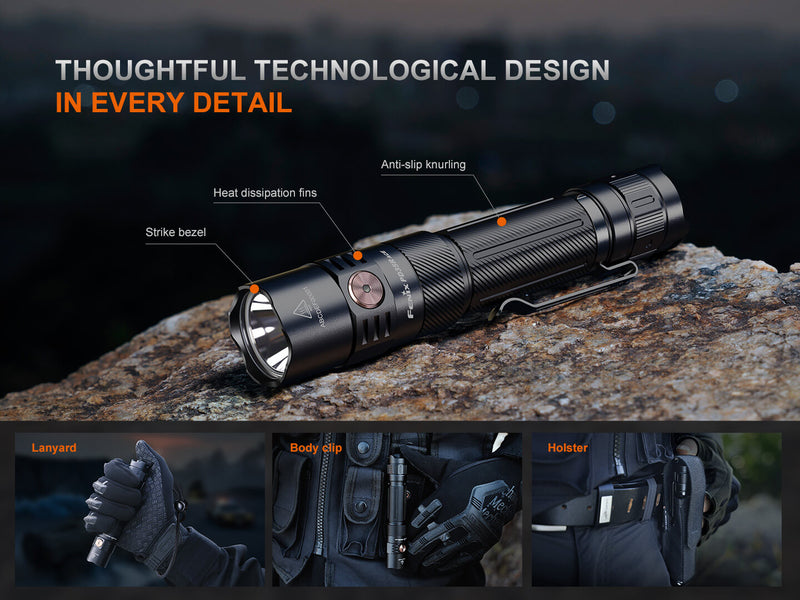 Fenix PD35R ACE Multi-mode Tactical Flashlight + FREE CL01 Mini Lantern