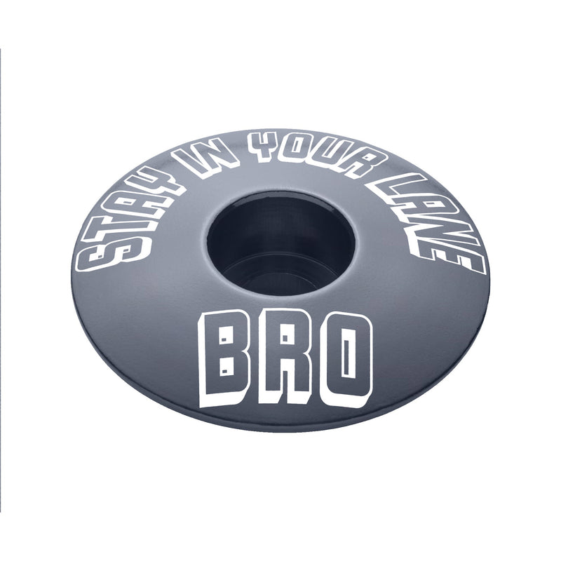 Stay In Your Lane, Bro - Bicycle Headset Cap
