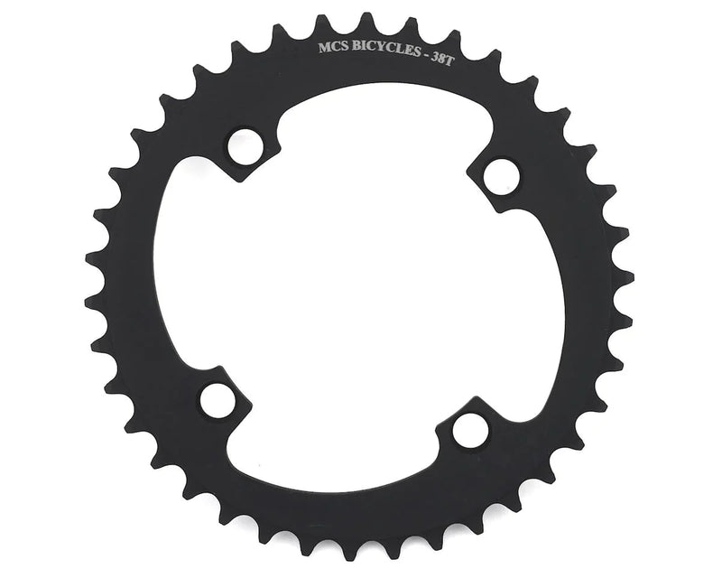 MCS USA 4-Bolt 104 Chainring - Black (40T)