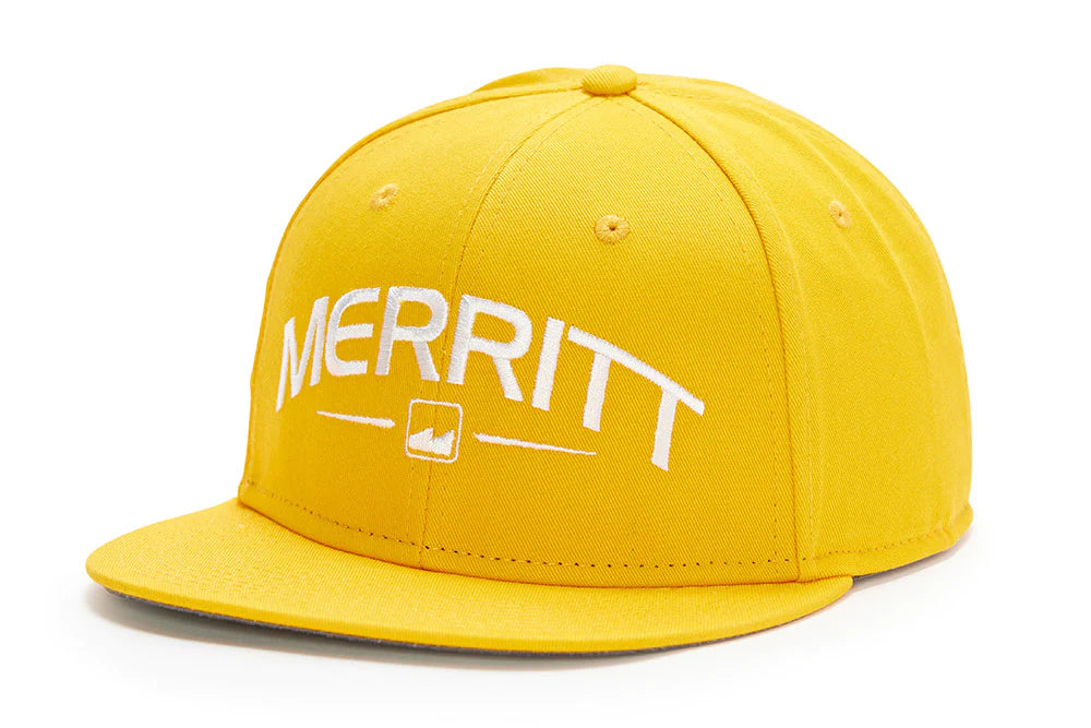 Merritt Crispy Flat Brim Hat (Various Colors) - Downtown Bicycle Works 