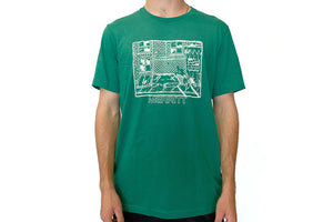 Merritt Spots T-Shirt (Various Colors) - Downtown Bicycle Works 
